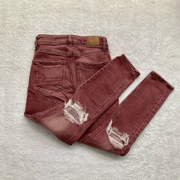 American Eagle Stretch High Waisted Mom Jean - Picture 3 of 6